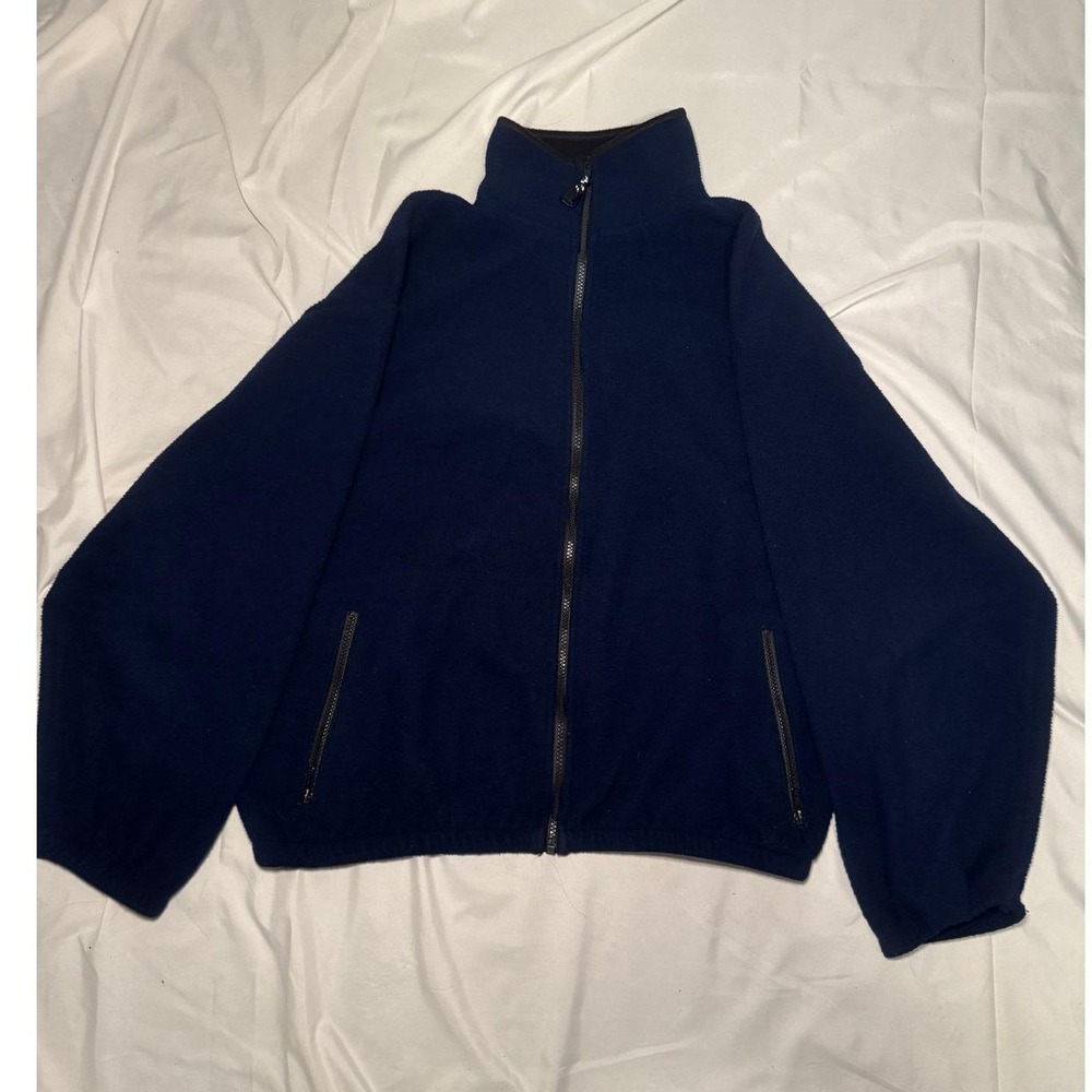 Vintage Timberline Colorado‎ Fleece Jacket Mens XL Navy Blue